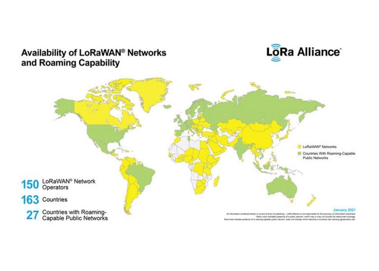 LoRa Alliance segnala la disponibilità di LoRaWAN Roaming in più di 25 paesi e lancia l’iniziativa Connect EU