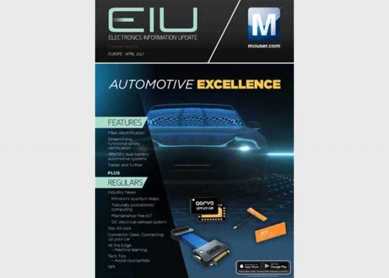 Leggi gratis il nuovo numero del magazine EIU di Mouser