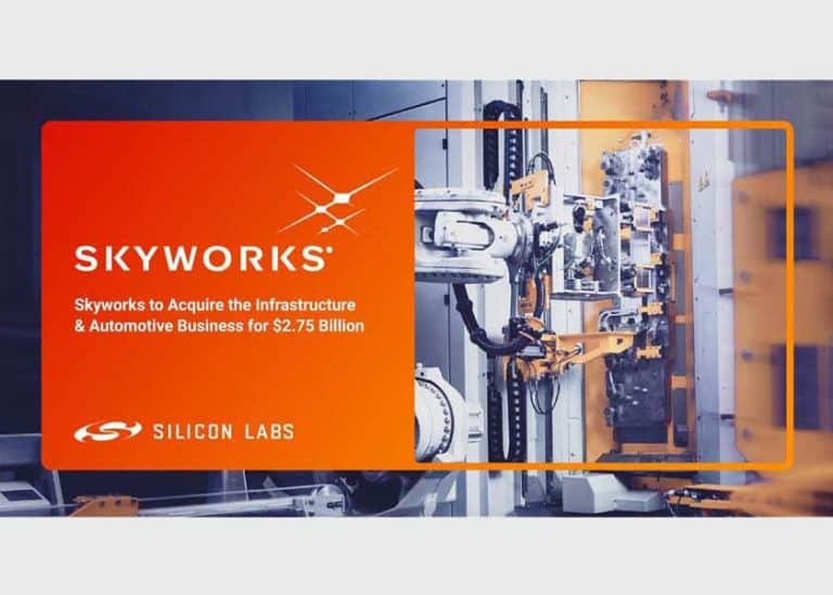 Silicon Labs si focalizza sull’IoT e cede a Skyworks Solutions la propria attività Infrastructure & Automotive (I&A)