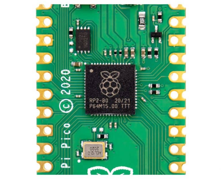 Da Farnell il solo chip RP2040 di Raspberry Pi utilizzato nella board Raspberry Pi Pico