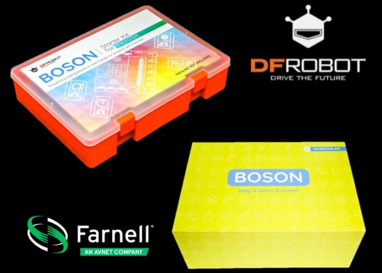 Farnell distribuisce la gamma ampliata di kit didattici DFRobot