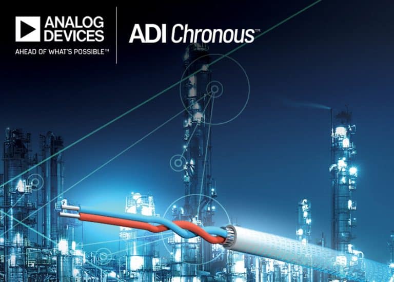 Analog Devices amplia la gamma di prodotti ADI Chronus per Ethernet industriale a lunga distanza