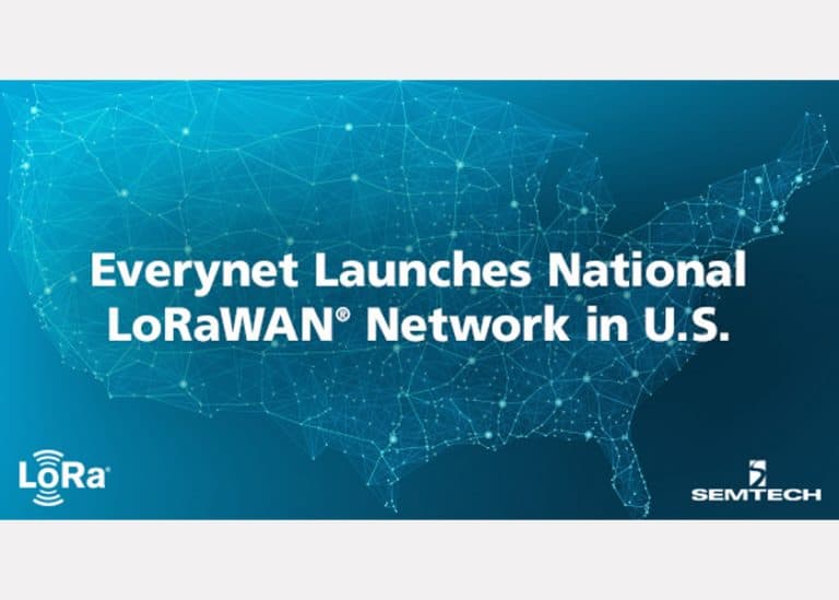 Everynet lancia la rete nazionale LoRaWAN negli Stati Uniti