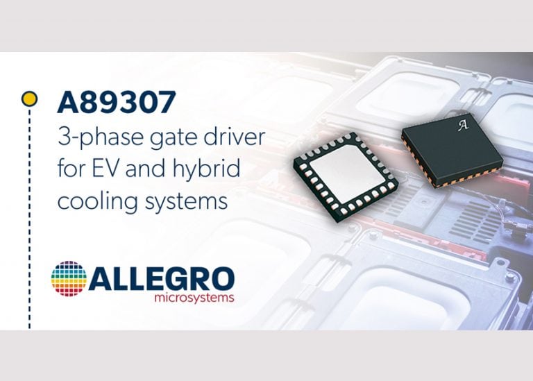 Allegro MicroSystems presenta il gate driver BLDC A89307 per auto elettriche e ibride