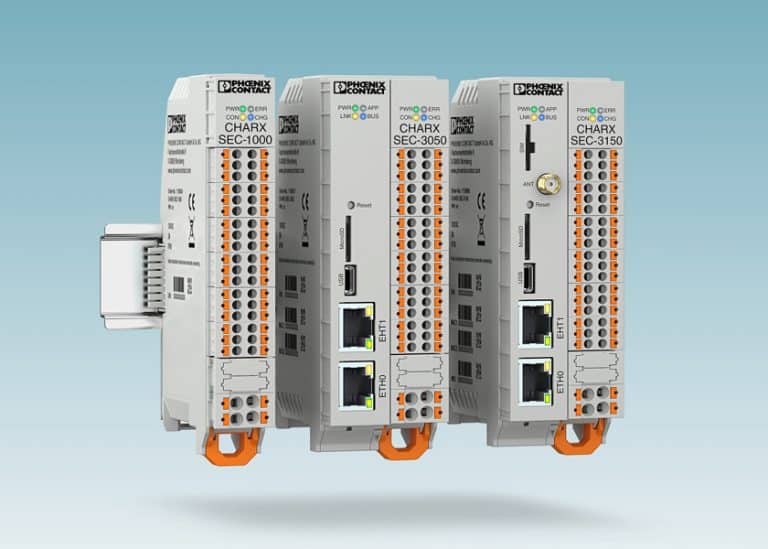 Charx control modular di Phoenix Contact per un’infrastruttura di ricarica intelligente e sostenibile