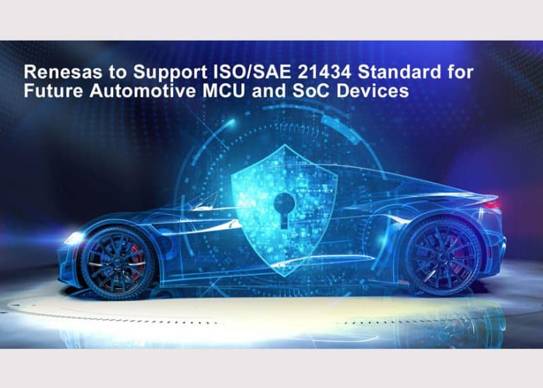 Renesas supporterà lo standard ISO/SAE 21434 per i futuri microcontrollori automobilistici e dispositivi SoC