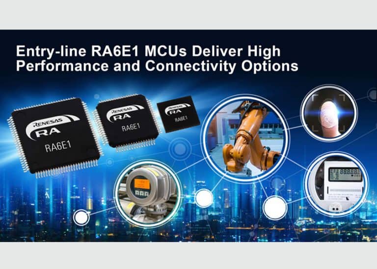 Renesas lancia i microcontrollori entry-line RA6E1, i più performanti sul mercato