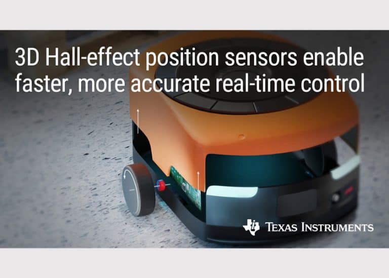 TMAG5170, da Texas Instruments un innovativo sensore di posizione 3D ad effetto Hall per applicazioni in tempo reale