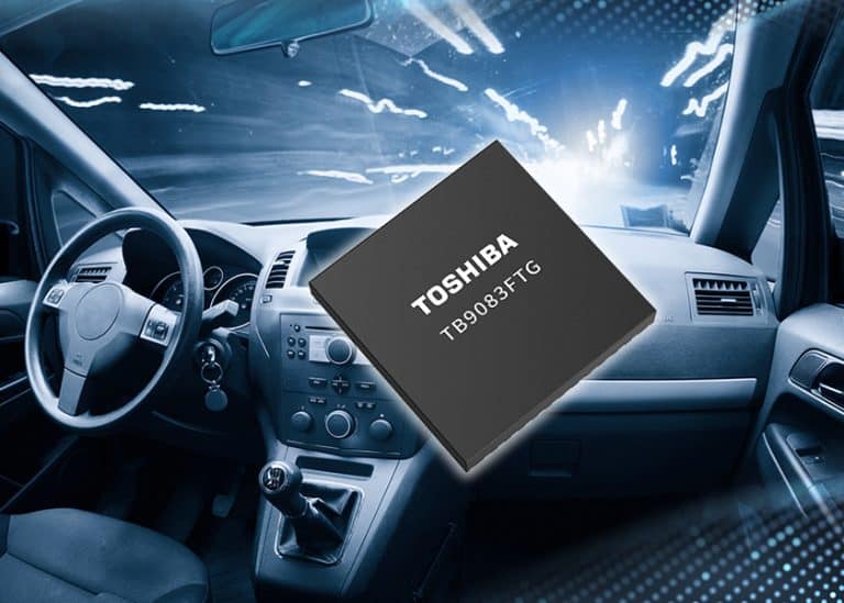 Toshiba distribuisce i primi campioni di TB9083FTG, un pre-driver per motori brushless per auto