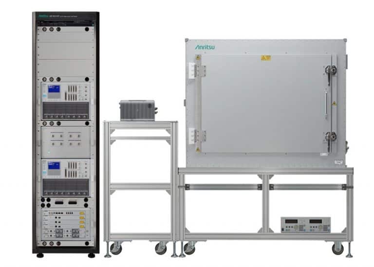 Anritsu conduce il primo test del settore UE Radio Capability Signaling Optimization (RACS) per 3GPP Release 16