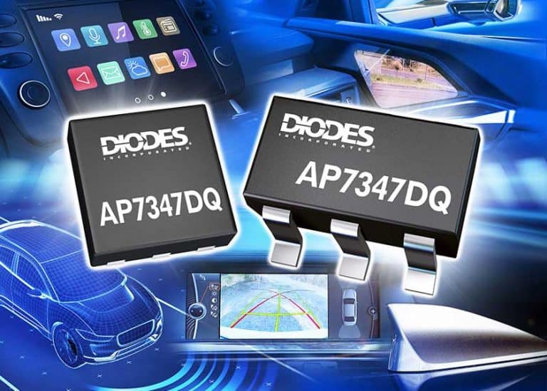 AP7347DQ: da Diodes un LDO da 500mA conforme alle normative del settore automobilistico