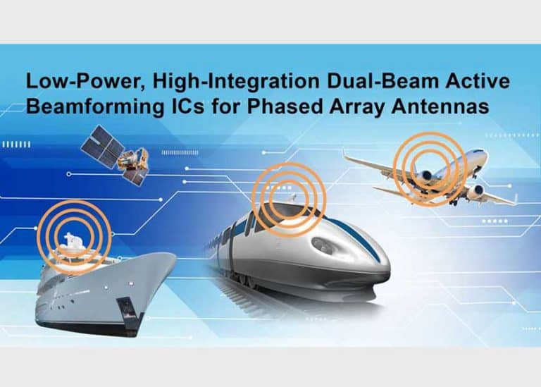 Da Renesas tre nuovi circuiti integrati di beamforming attivo a doppio raggio (dual-beam)