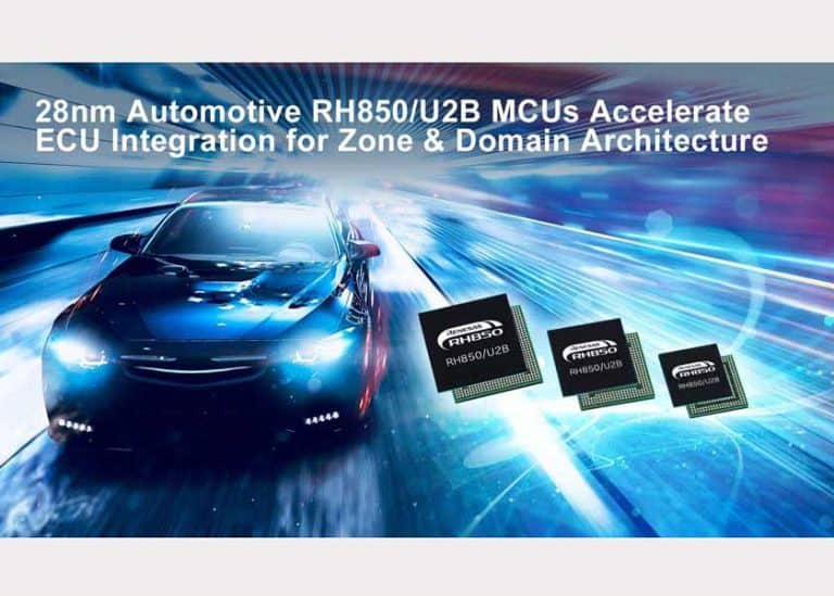 Renesas espande la propria linea di microcontrollori automotive Cross-Domain a 28nm