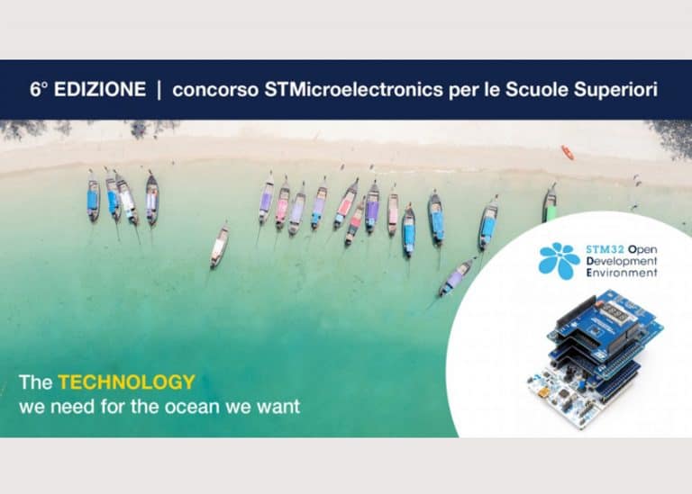 STMicroelectronics lancia la sesta edizione del Concorso “Costruiamo il futuro con STM32 Open Development Environment”