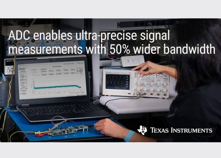 ADS127L11, ADC di precisione a banda larga di TI con minore consumo energetico e dimensioni dimezzate