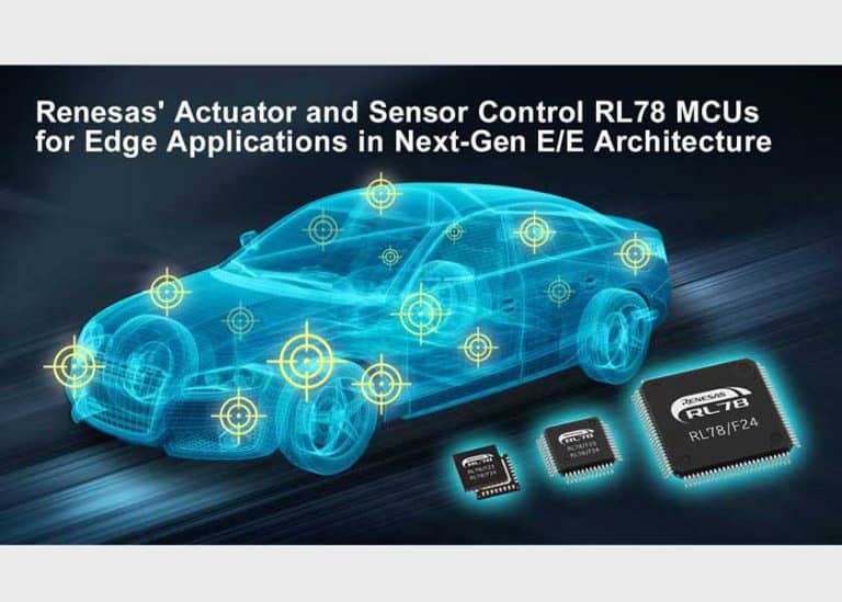 Con i nuovi RL78/F24 e RL78/F23, Renesas amplia la propria famiglia RL78 di MCU a 16 bit per automotive