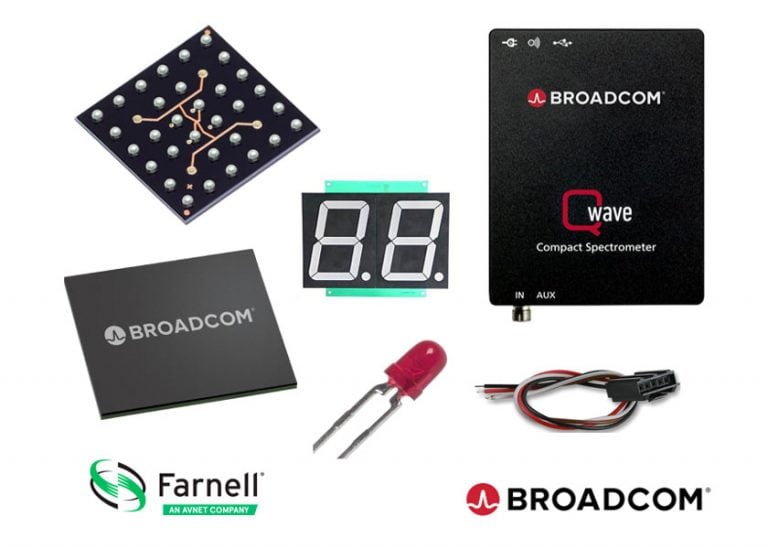 Farnell amplia la gamma di prodotti per test e analisi con gli spettroscopi compatti Broadcom