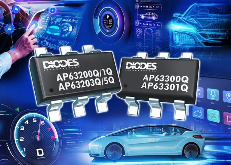 Diodes Incorporated presenta nuovi convertitori buck da 3,8 V÷32 V per applicazioni PoL automobilistiche ad alta efficienza