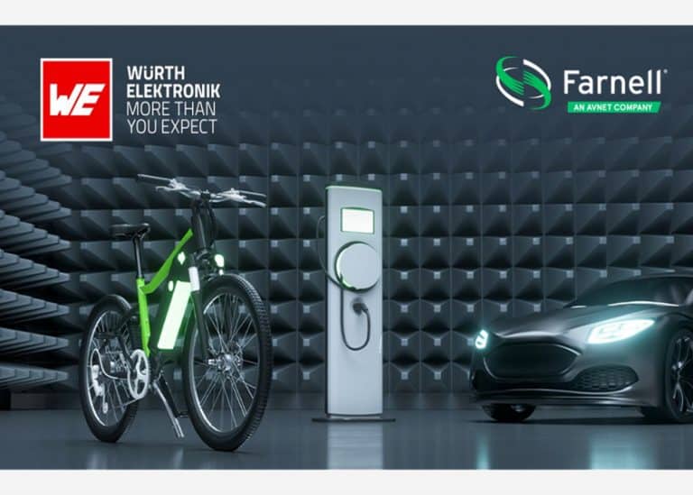 Farnell collabora con Würth Elektronik per supportare gli sviluppatori di mobilità elettrica