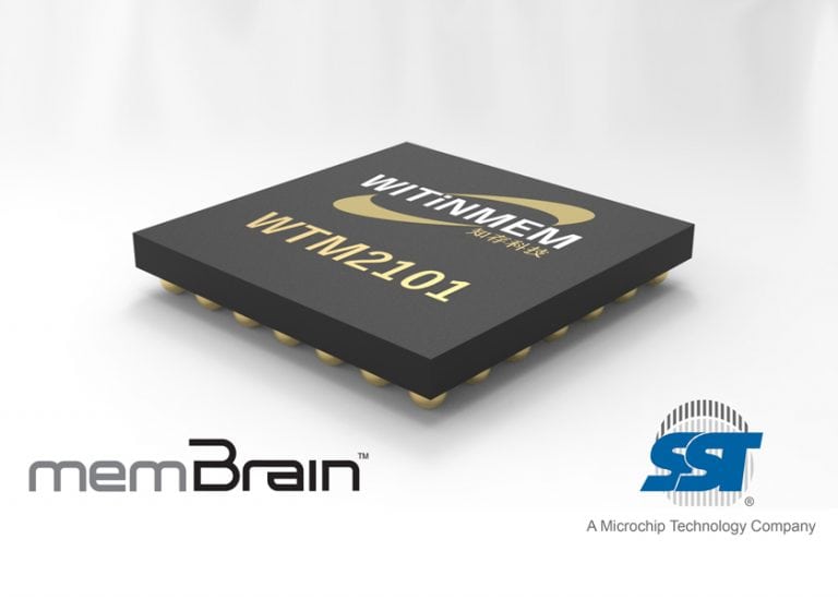 Soluzione edge computing-in-memory basata sulla tecnologia analog embedded SuperFlash di Microchip