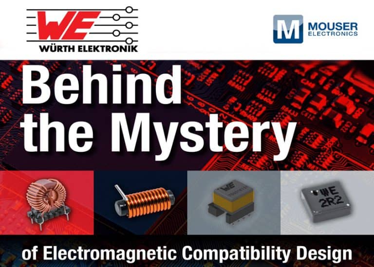 Il nuovo eBook di Würth Elektronik e Mouser svela le complessità del design della compatibilità elettromagnetica