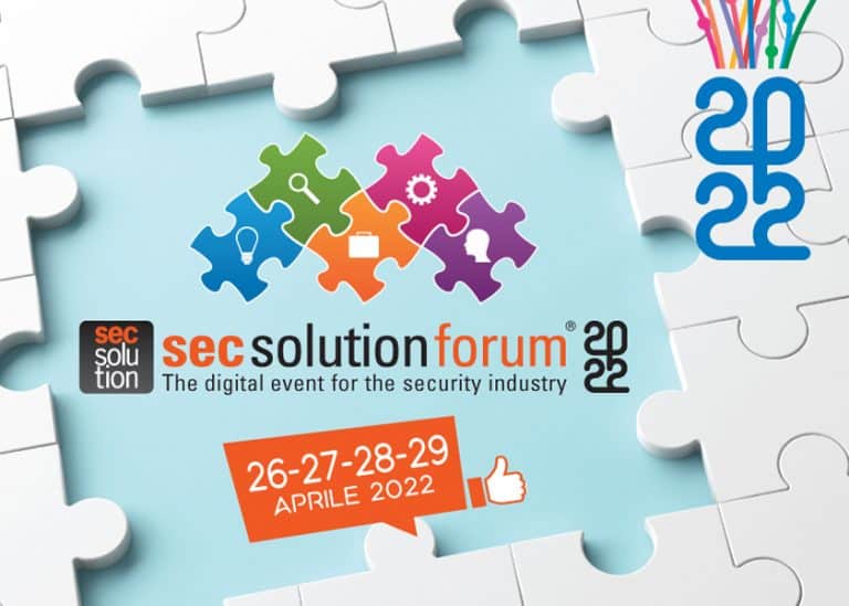 secsolutionforum 2022: quattro giorni di full immersion per il comparto della Sicurezza fisica e logica