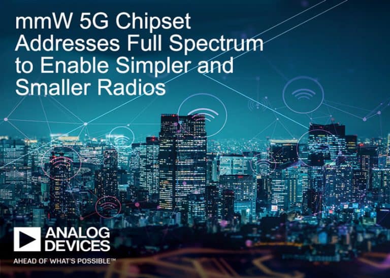 Nuovo chipset mmW 5G di Analog Devices