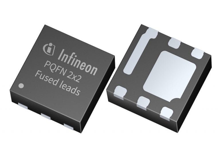 Misurano appena 2x2x1 millimetri i nuovi MOSFET di potenza della famiglia OptiMOS 5 di Infineon Technologies