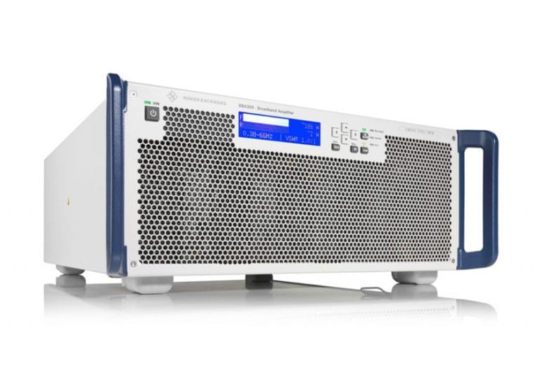 Rohde & Schwarz lancia gli amplificatori RF a banda ultralarga R&S BBA300