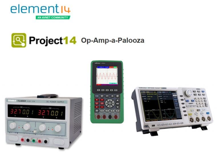 element14 lancia l’iniziativa Op-Amp-a-Palooza dedicata al mondo degli amplificatori operazionali