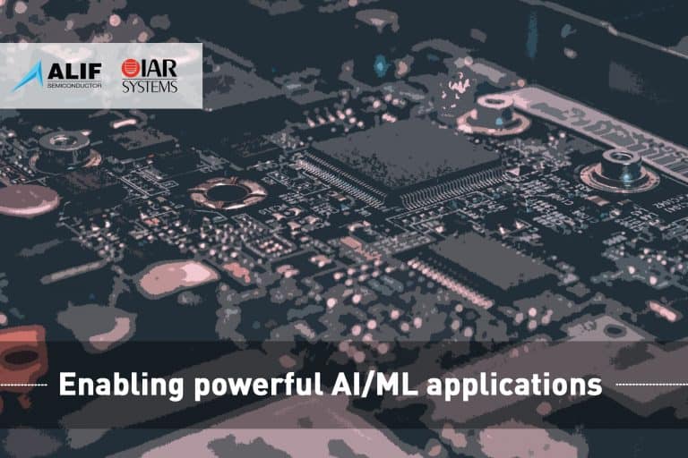 IAR Systems abilita potenti applicazioni AI/ML basate sui microcontrollori e sui fusion-processor di Alif Semiconductor