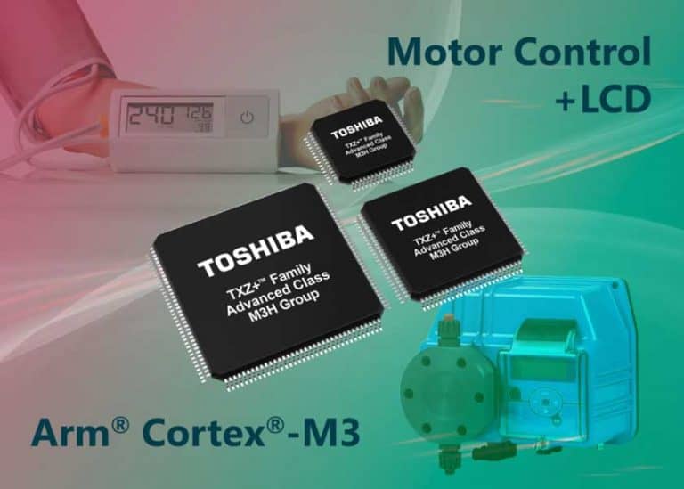 Toshiba introduce il nuovo gruppo di microcontrollori M3H di tipo ARM Cortex-M3 di classe avanzata della famiglia TXZ+