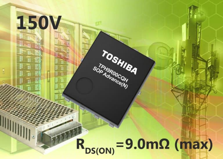 Toshiba presenta un nuovo MOSFET di potenza a canale N da 150V che migliora l’efficienza dei sistemi di alimentazione