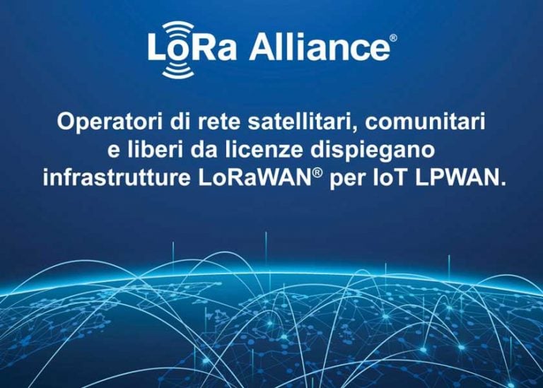 LoRa Alliance registra una crescita del 66% delle reti pubbliche LoRaWAN negli ultimi 3 anni