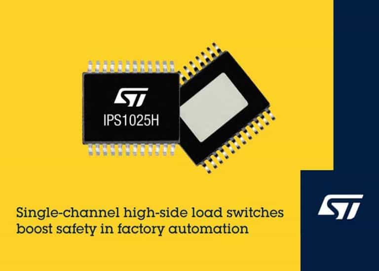 STMicroelectronics introduce nuovi switch high-side a canale singolo per applicazioni con elevata corrente di avvio