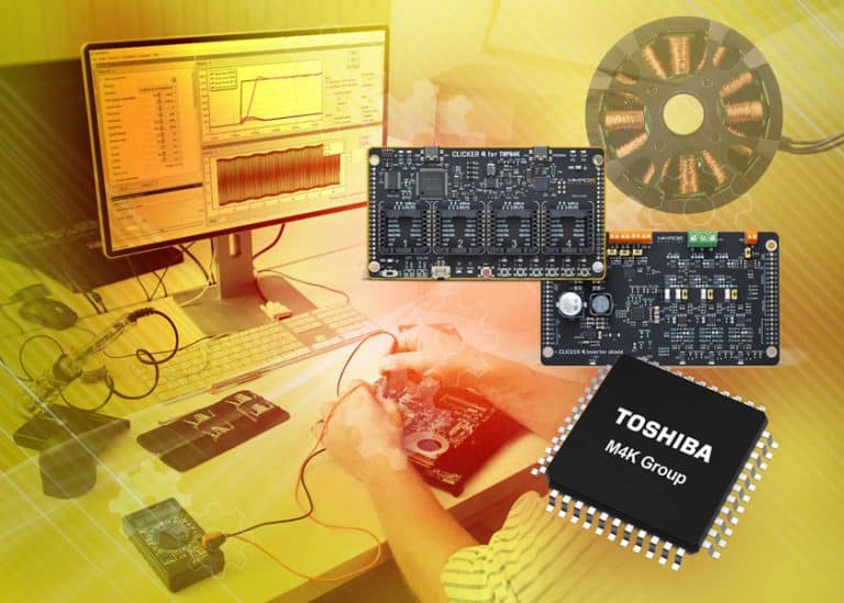 Toshiba estende la collaborazione con MikroElektronika con l’introduzione della scheda di sviluppo Clicker 4 per moduli controllo motore TMPM4K