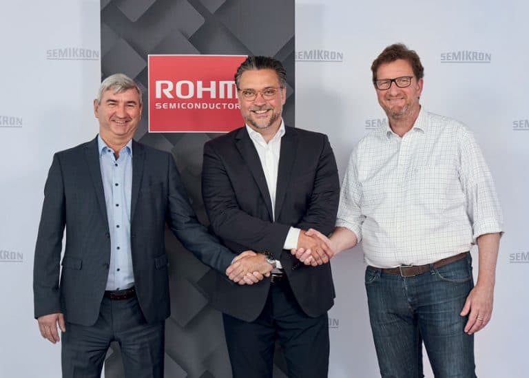 SEMIKRON e ROHM Semiconductor collaborano nel settore dei dispositivi al carburo di silicio (SiC)