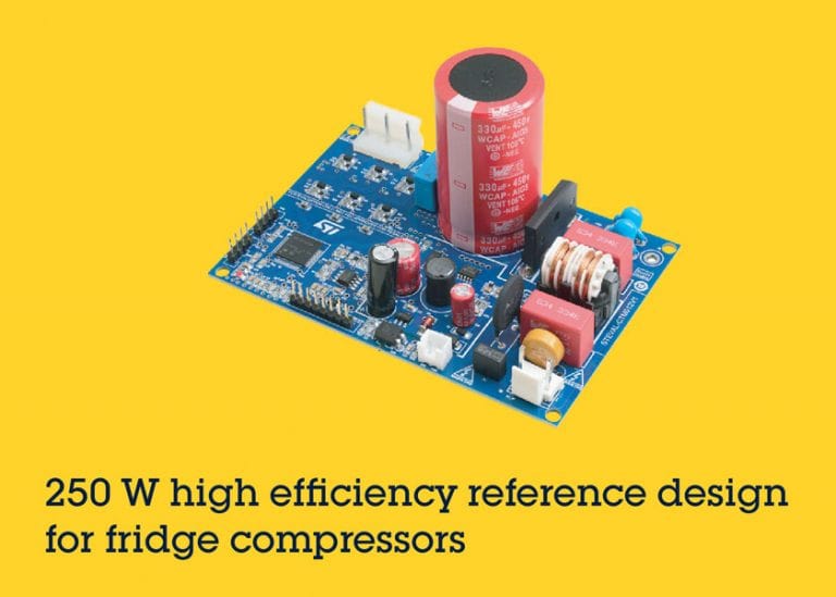 STMicroelectronics presenta due progetti di riferimento per azionamenti motore basati su STSPIN32