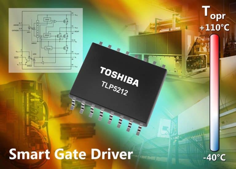 Toshiba introduce il fotoaccoppiatore intelligente TLP5212 per gate driver con uscita a 2,5A per il controllo di IGBT e MOSFET