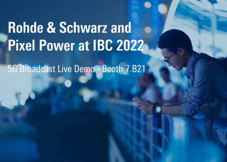 Rohde & Schwarz e Qualcomm offriranno una dimostrazione di streaming live 5G Broadcast su smartphone all’IBC 2022