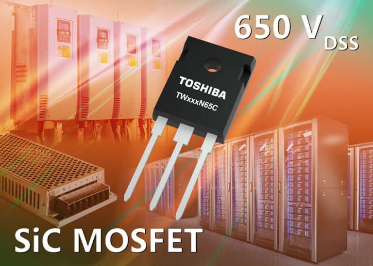 Toshiba lancia i MOSFET al carburo di silicio (SiC) da 650 V di terza generazione