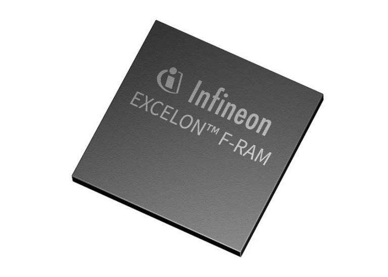 Le nuove memorie non volatili F-RAM EXCELON da 8 e 16 Mbit di Infineon arrivano in commercio