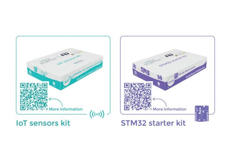 STMicroelectronics e Vittascience lanciano due nuovi kit didattici per studenti e insegnanti