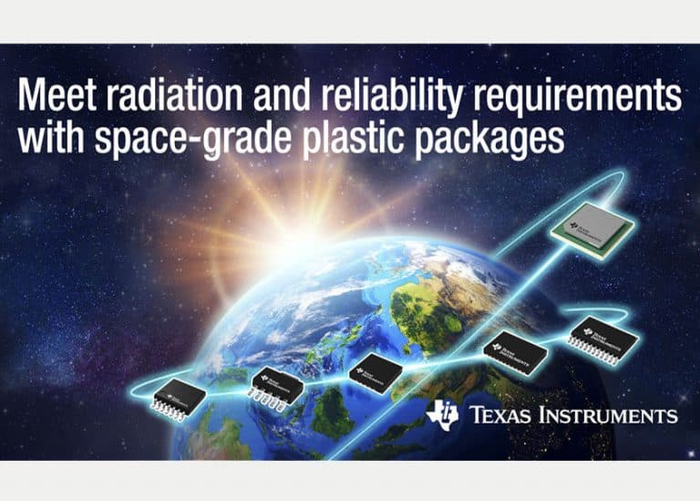 Texas Instruments amplia il portafoglio di prodotti per l’industria aerospaziale con package plastici radiation-hardened e radiation-tolerant