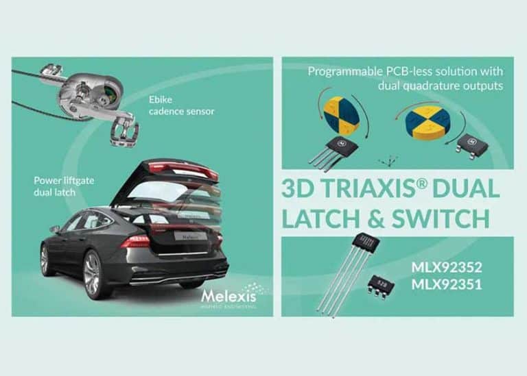 Da Melexis nuovi sensori magnetici a tre assi ad effetto Hall ancora più versatili