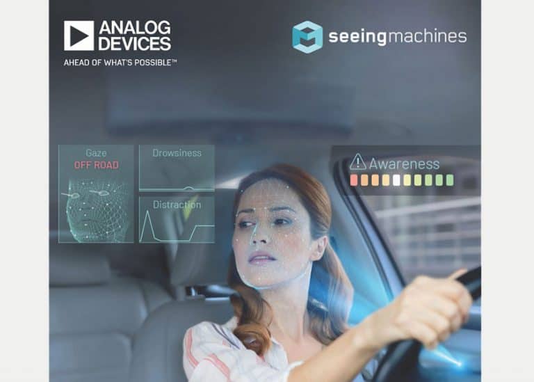 Analog Devices e Seeing Machines insieme per una guida più sicura