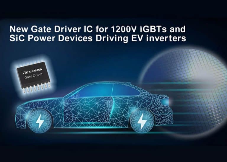 Renesas lancia un nuovo Gate Driver per IGBT e MOSFET SiC adatto ad inverter di potenza per veicoli elettrici