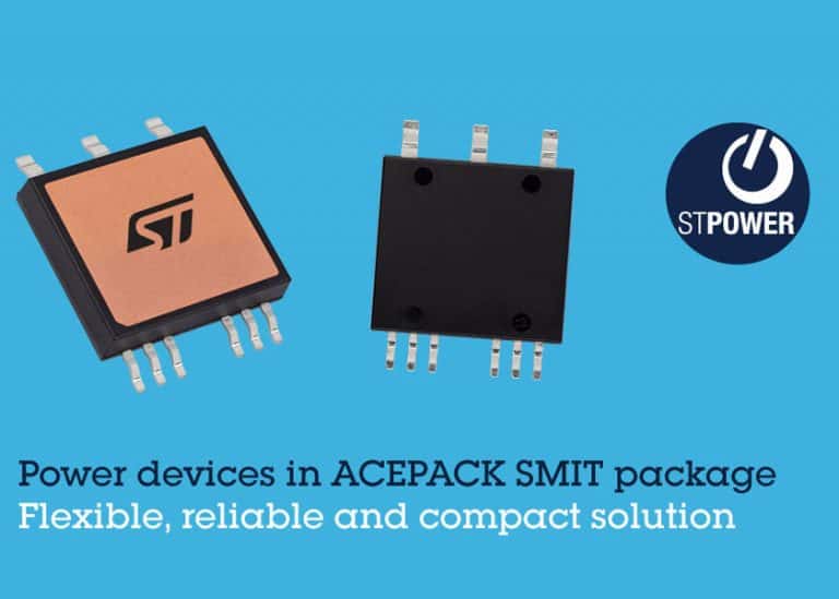 STMicroelectronics presenta nuovi dispositivi STPOWER per automotive in package ACEPACK SMIT per prestazioni termiche superiori