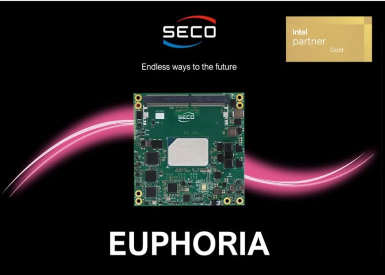 SECO lancia il modulo COM Express EUPHORIA con processori Intel Atom x6000E, Intel Pentium e Intel Celeron serie N e J