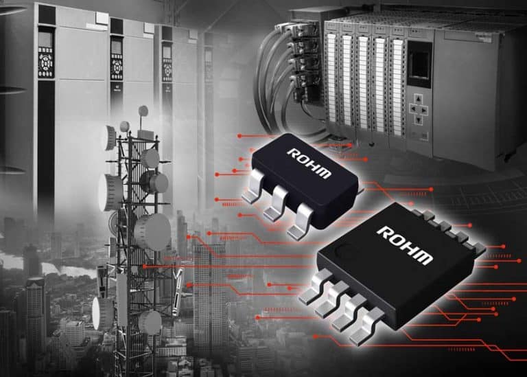 I nuovi Current Sense Amplifier IC con precisione del ±1% di ROHM riducono l’area di montaggio del 46% circa rispetto alle soluzioni convenzionali